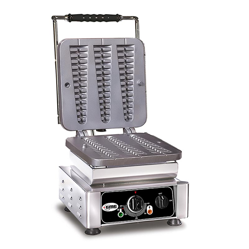 GMG WE 03 Waffelino Çam Model Waffle Makinesi, Değişebilir Plaka