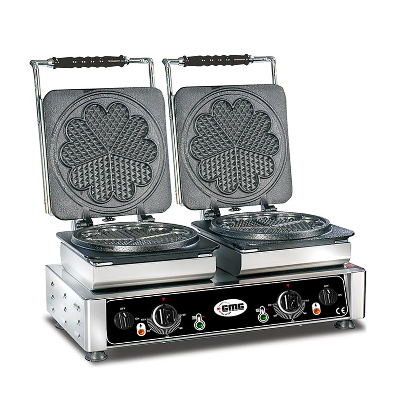 GMG WE 21 Amore L Yonca Model Waffle Makinesi, Değişebilir Plaka