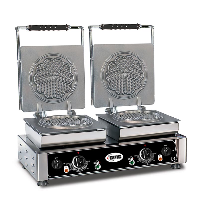 GMG WE 21 Amore S Yonca Model Waffle Makinesi, Değişebilir Plaka