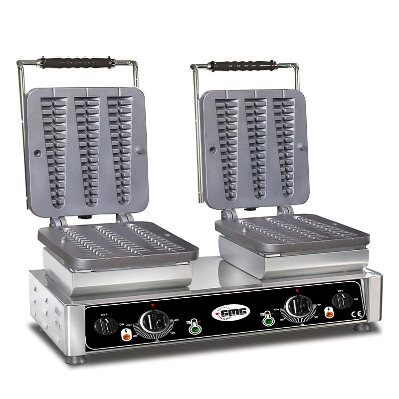 GMG WE 23 Waffelino Çam Model Waffle Makinesi, Değişebilir Plaka