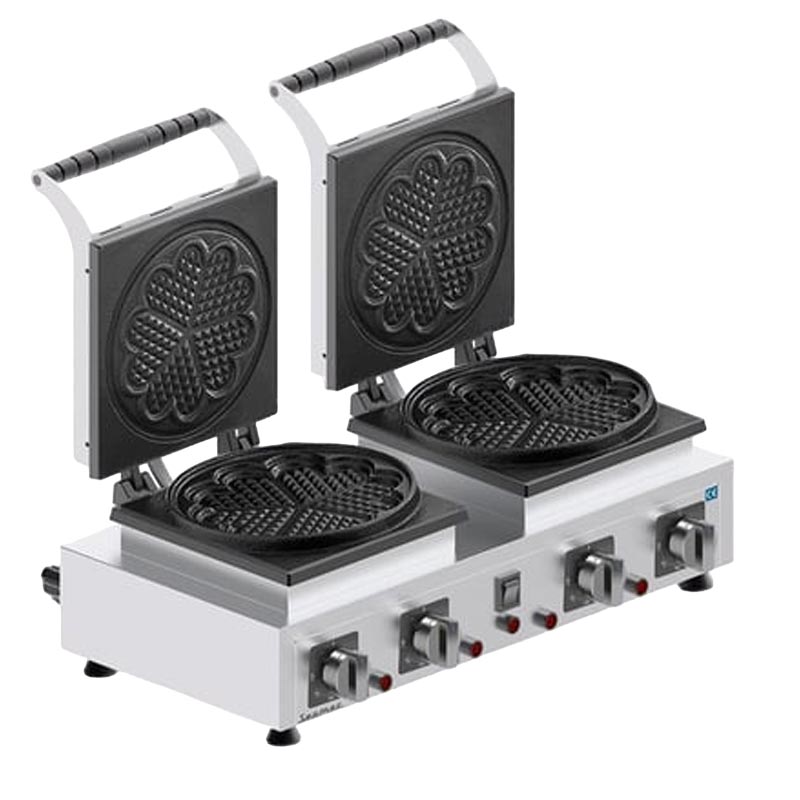 Seamac WFC3 Küçük Çiçek Model Çiftli Waffle Makinesi, Elektrikli